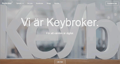 Desktop Screenshot of keybroker.se